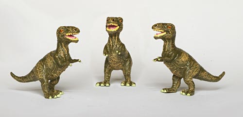 Drei Babys von Tyrannosaurus rex