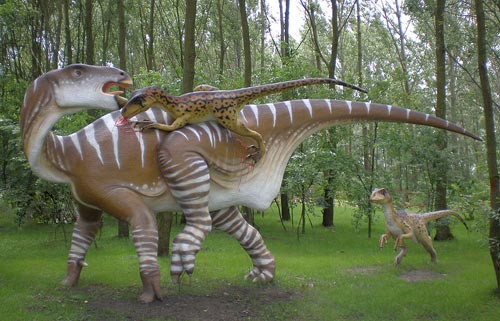 Deinonychus auf der Jagd